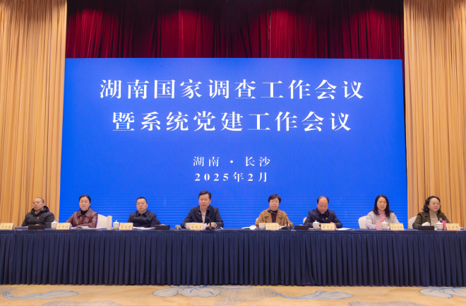 湖南調查總隊召開湖南國家調查工作會議暨系統黨建工作會議